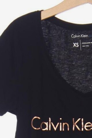 Calvin Klein Jeans T-Shirt XS in Schwarz