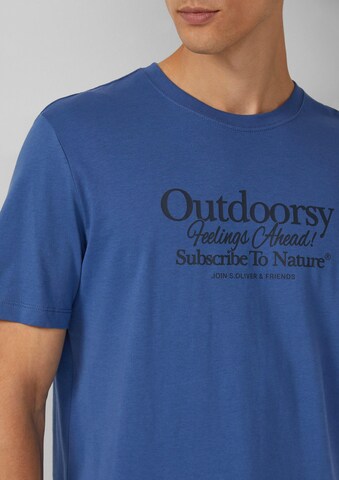 s.Oliver T-Shirt in Blau