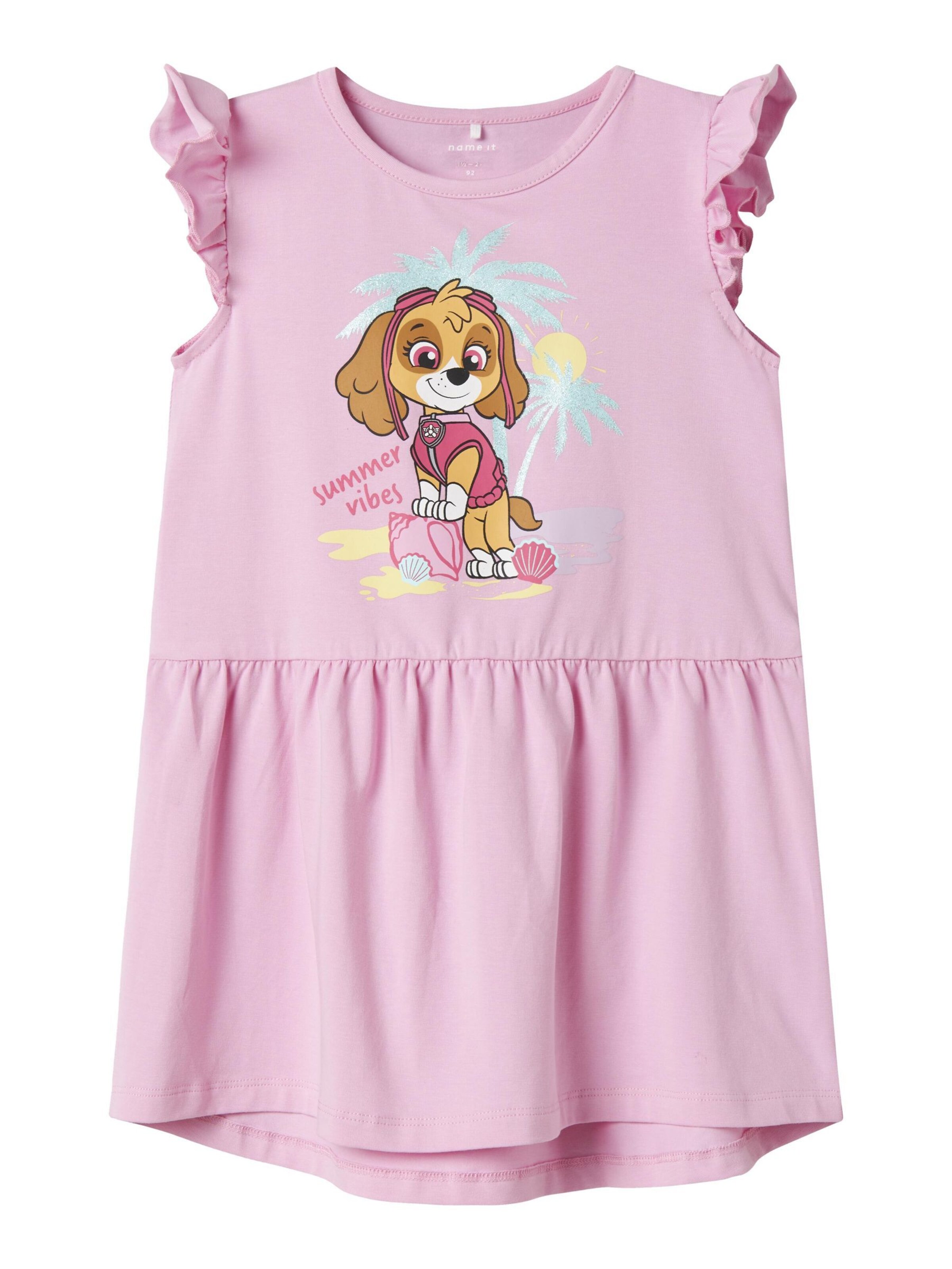 NAME IT - Vestido 'NMFMada' en rosa: frente