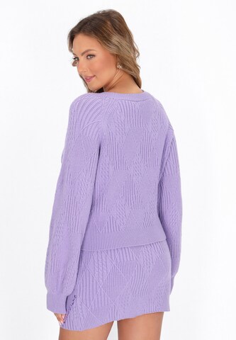 faina - Jersey en lila