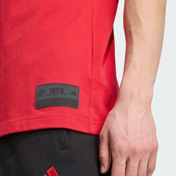 Maglietta 'Manchester United' di ADIDAS ORIGINALS in rosso