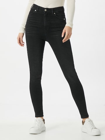 Dr. Denim Skinny Jeans 'Moxy' in Schwarz: predná strana