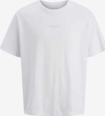T-Shirt 'Kenji' JACK & JONES en blanc : devant