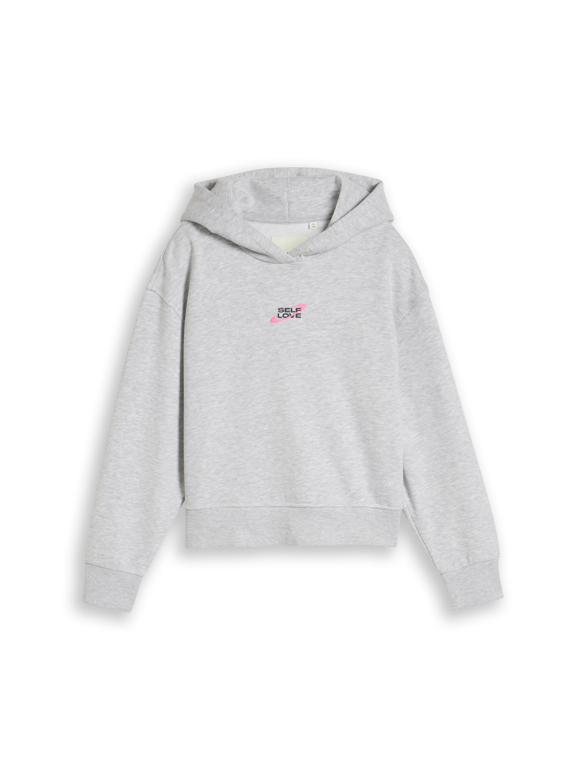 TOM TAILORSweater majica - siva boja: prednji dio