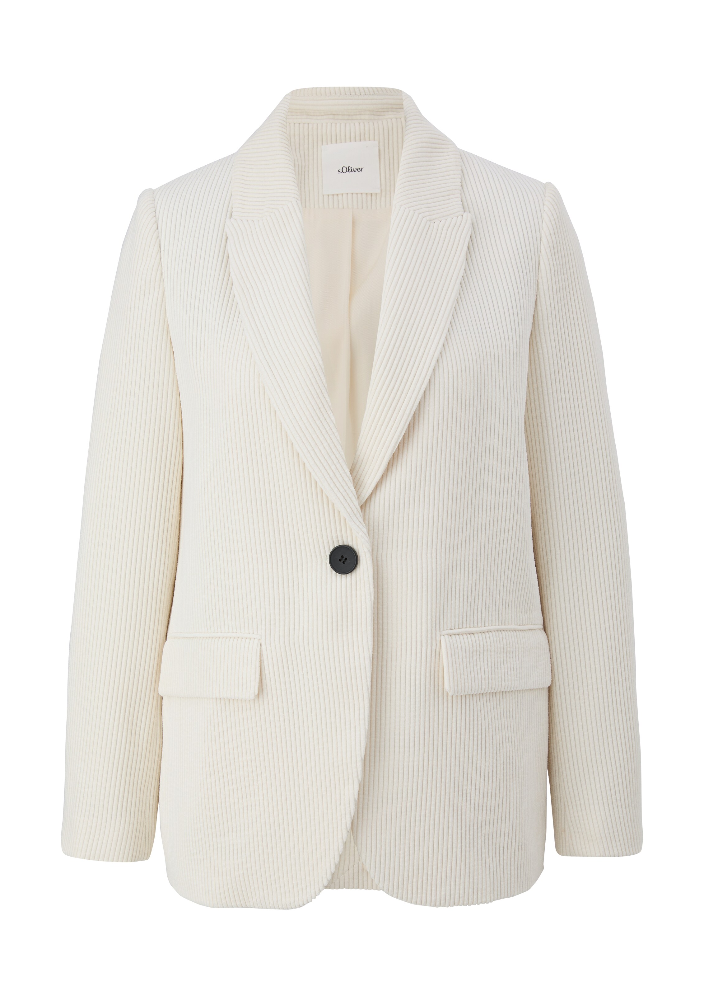 s.Oliver BLACK LABEL Marynarka w kolorze biały: przód