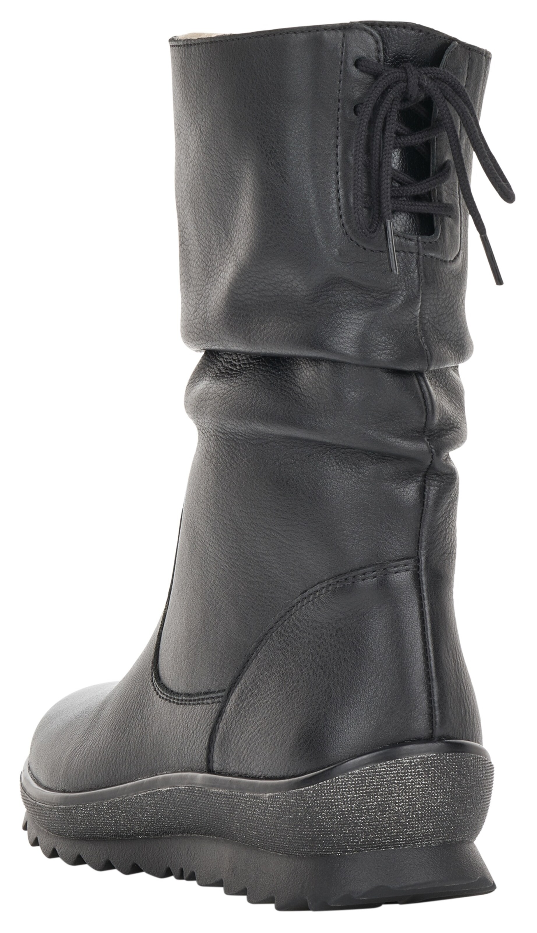 REMONTE Enkellaarsjes in Zwart