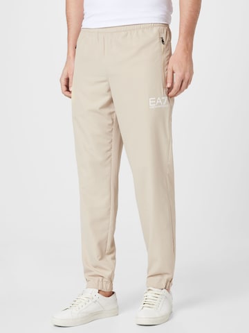 Survêtement EA7 Emporio Armani en beige