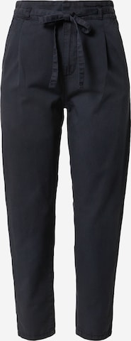 ESPRIT Pleat-Front Pants in Blue: front