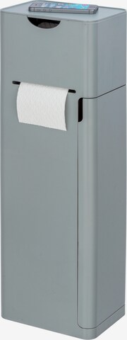 Wenko Toilet Accessories in Grey: front