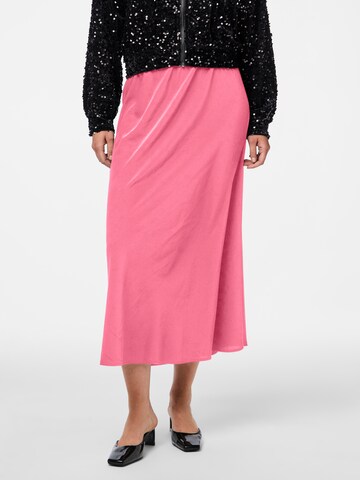 PIECES Skirt 'PCFRANAN' in Pink: front