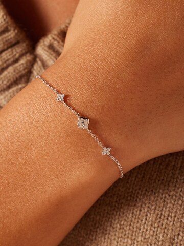 Lucardi Armband 'Essentials' in Silber