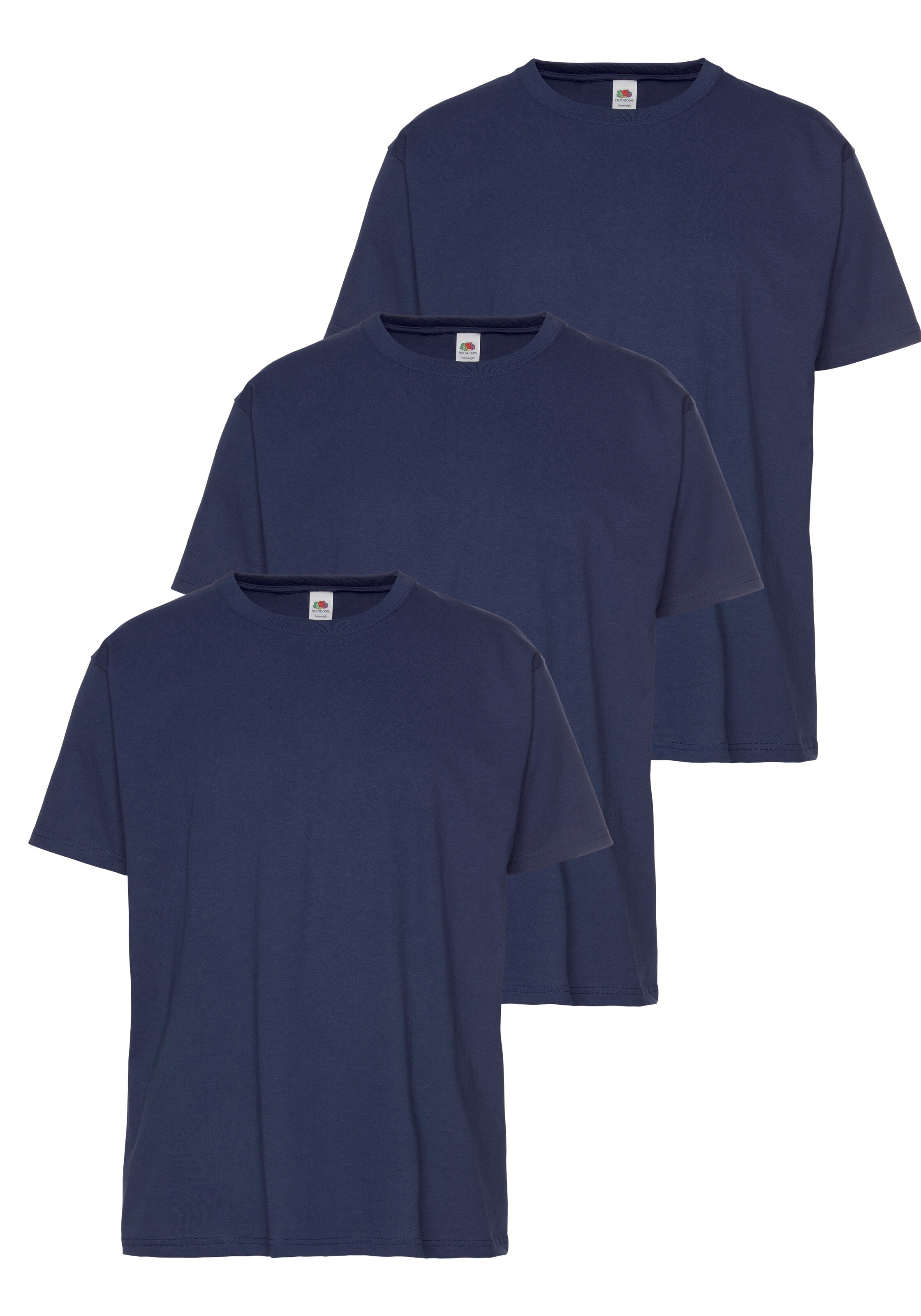 FRUIT OF THE LOOM Shirt in Blue: front