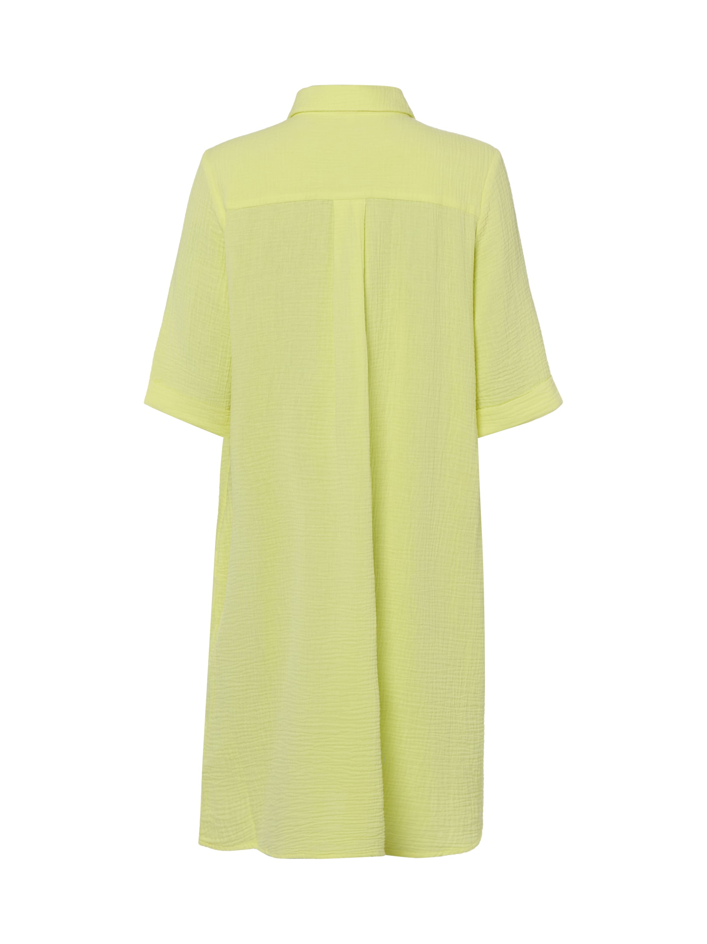 Marie Lund Shirt dress in Yellow
