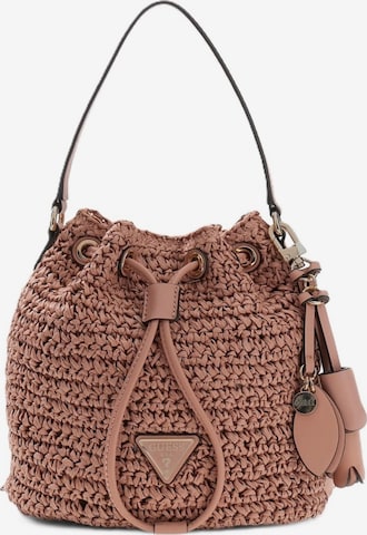 GUESS Schoudertas 'WG992303' in Roze: voorkant