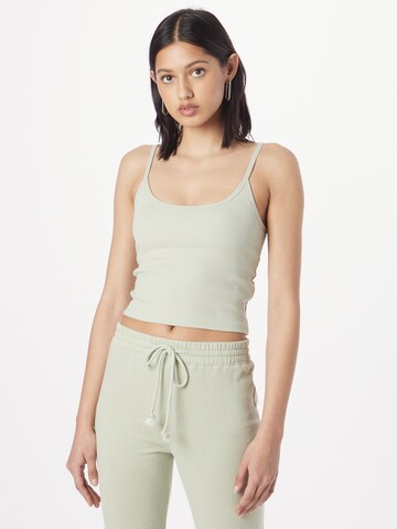 HOLLISTER - Top em verde: frente