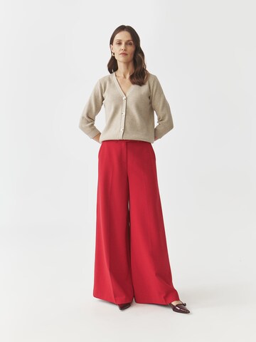 Loosefit Pantalon à plis 'Manikimia' TATUUM en rouge