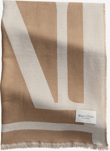 Écharpe Marc O'Polo en marron : devant