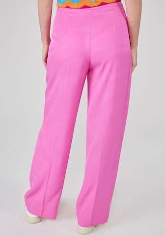 LIEBLINGSSTÜCK Loose fit Pleated Pants in Pink