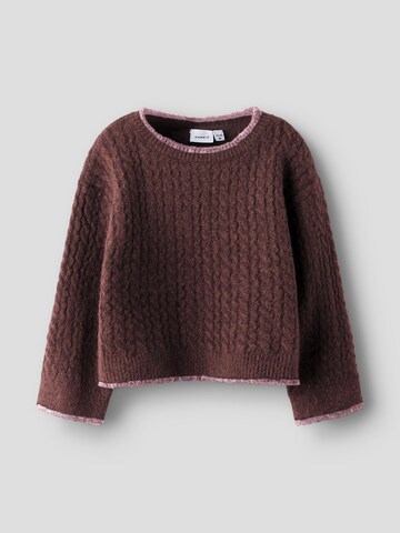 NAME IT - Jersey en marrón