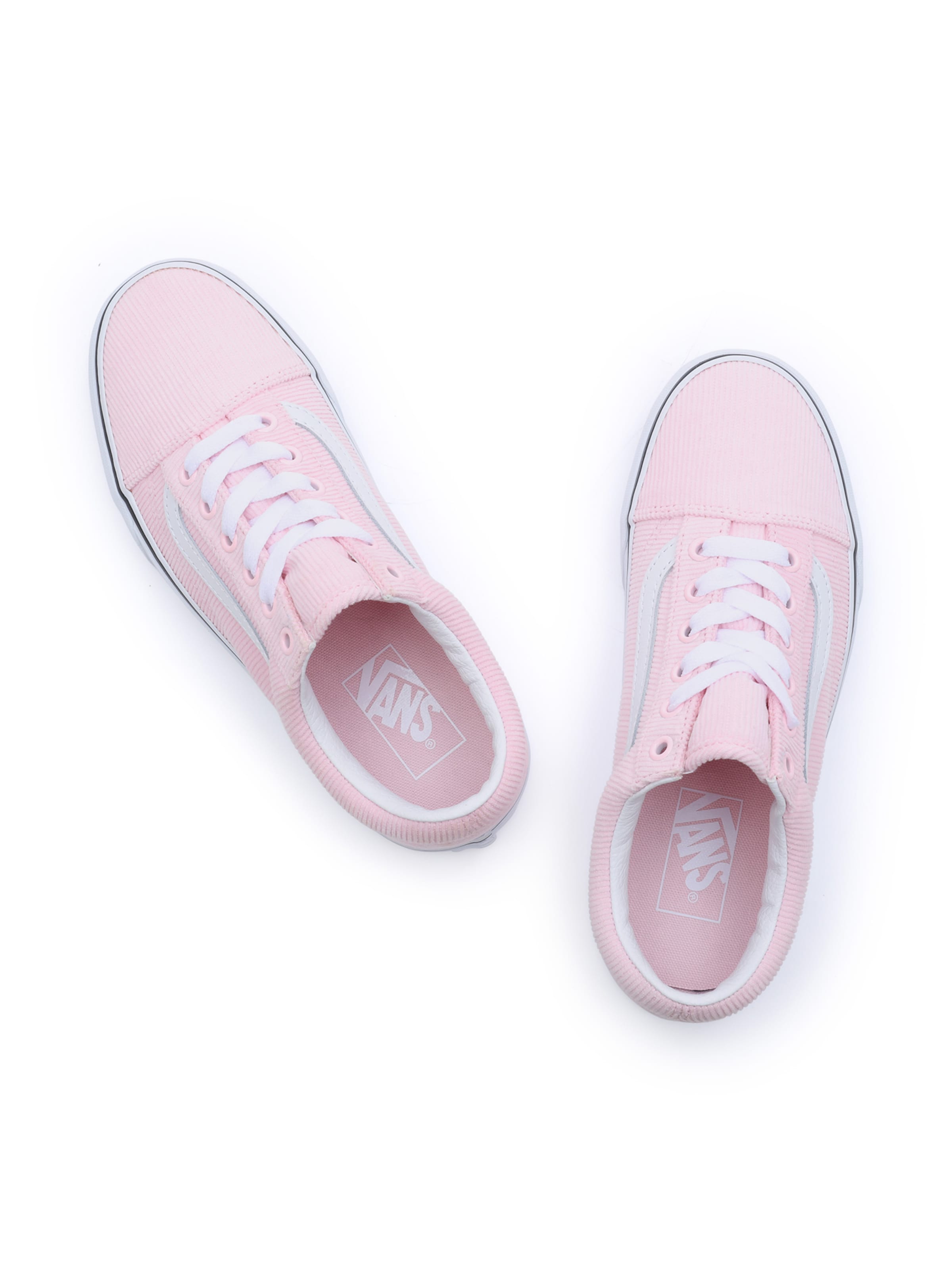Vans basse rose sales