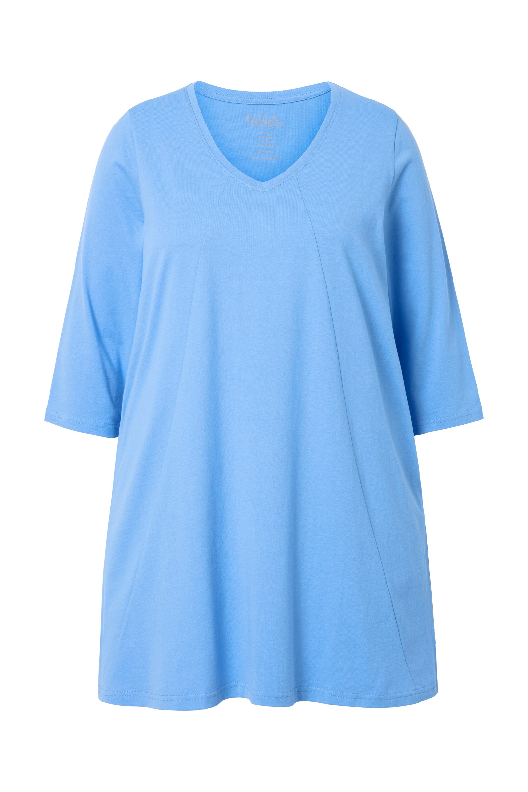 Ulla Popken Shirt in Blau: Vorderseite