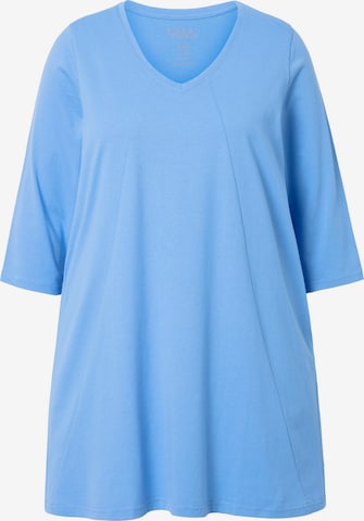 Ulla Popken Shirt in Blau: Vorderseite