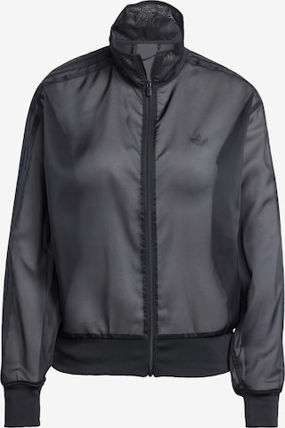 ADIDAS ORIGINALS Tussenjas 'Adicolor' in Zwart: voorkant