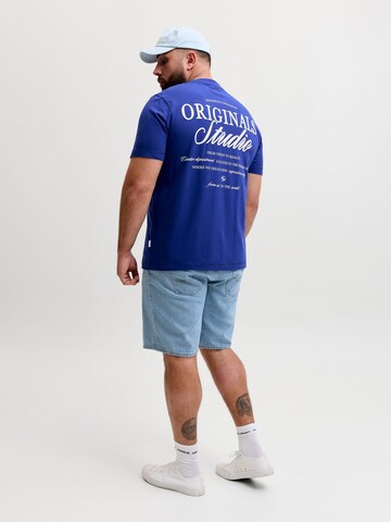 T-Shirt Jack & Jones Plus en bleu