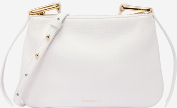 Coccinelle Чанта с презрамки в бяло: отпред