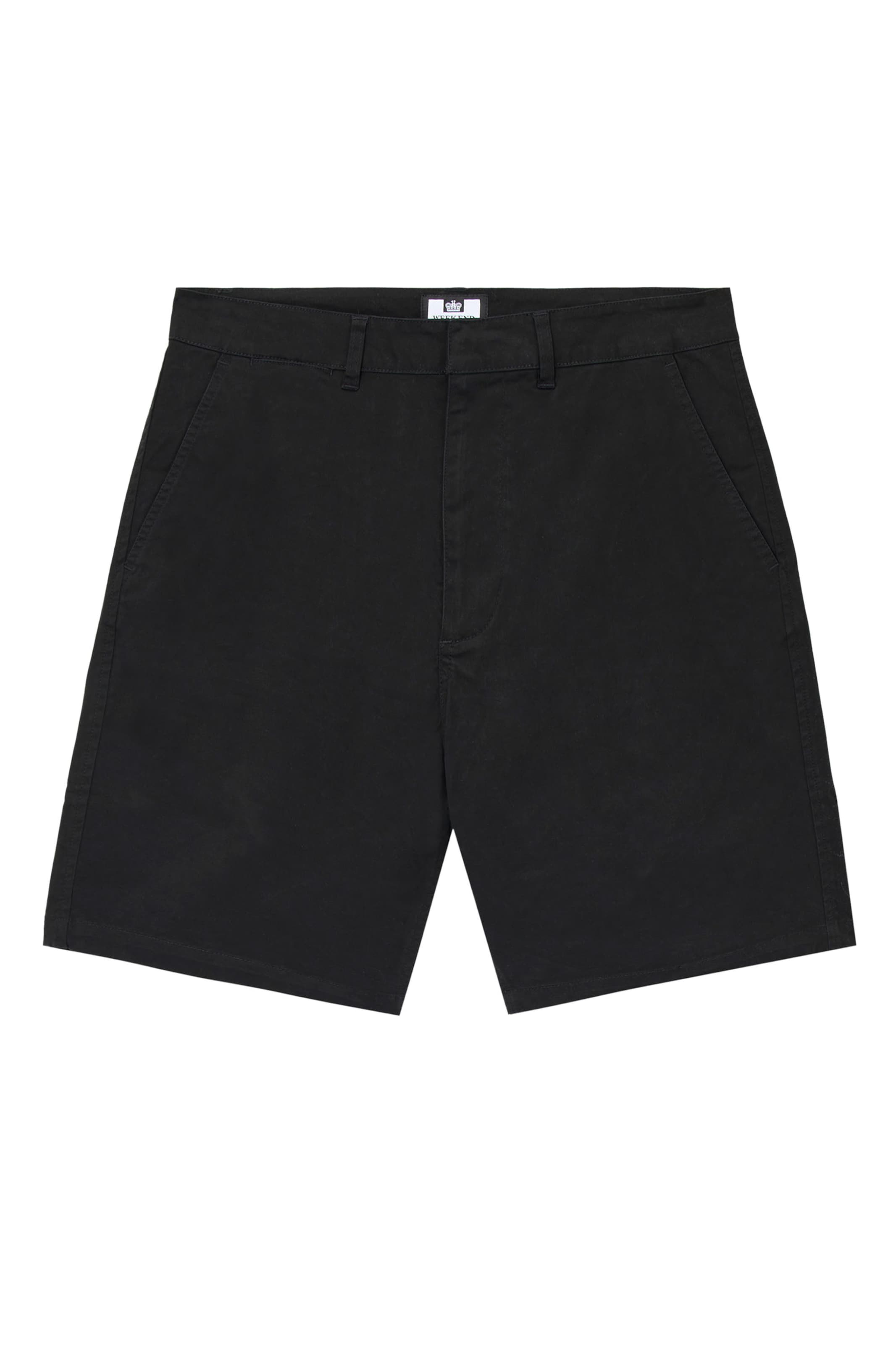 Weekend Offender Chino Pants ' IVAN' in Black: front