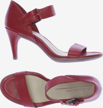 ECCO Sandals & High-Heeled Sandals in 41 in Red: front