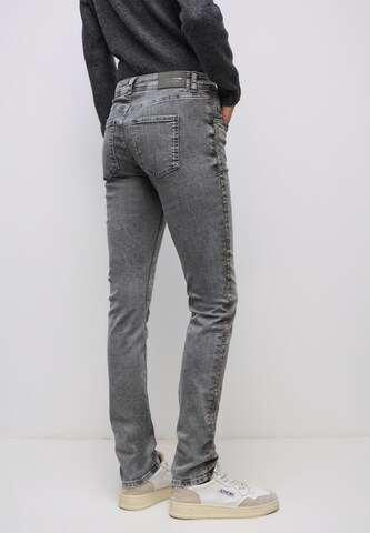 STREET ONE Slimfit Jeans in Grau