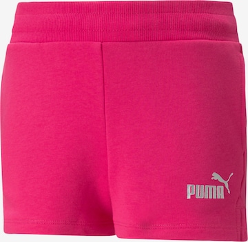 PUMA Workout Pants in Pink: front