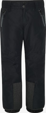 CHIEMSEE Regular Workout Pants in Black: front