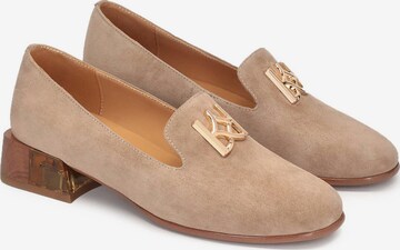 Kazar Classic Flats in Beige