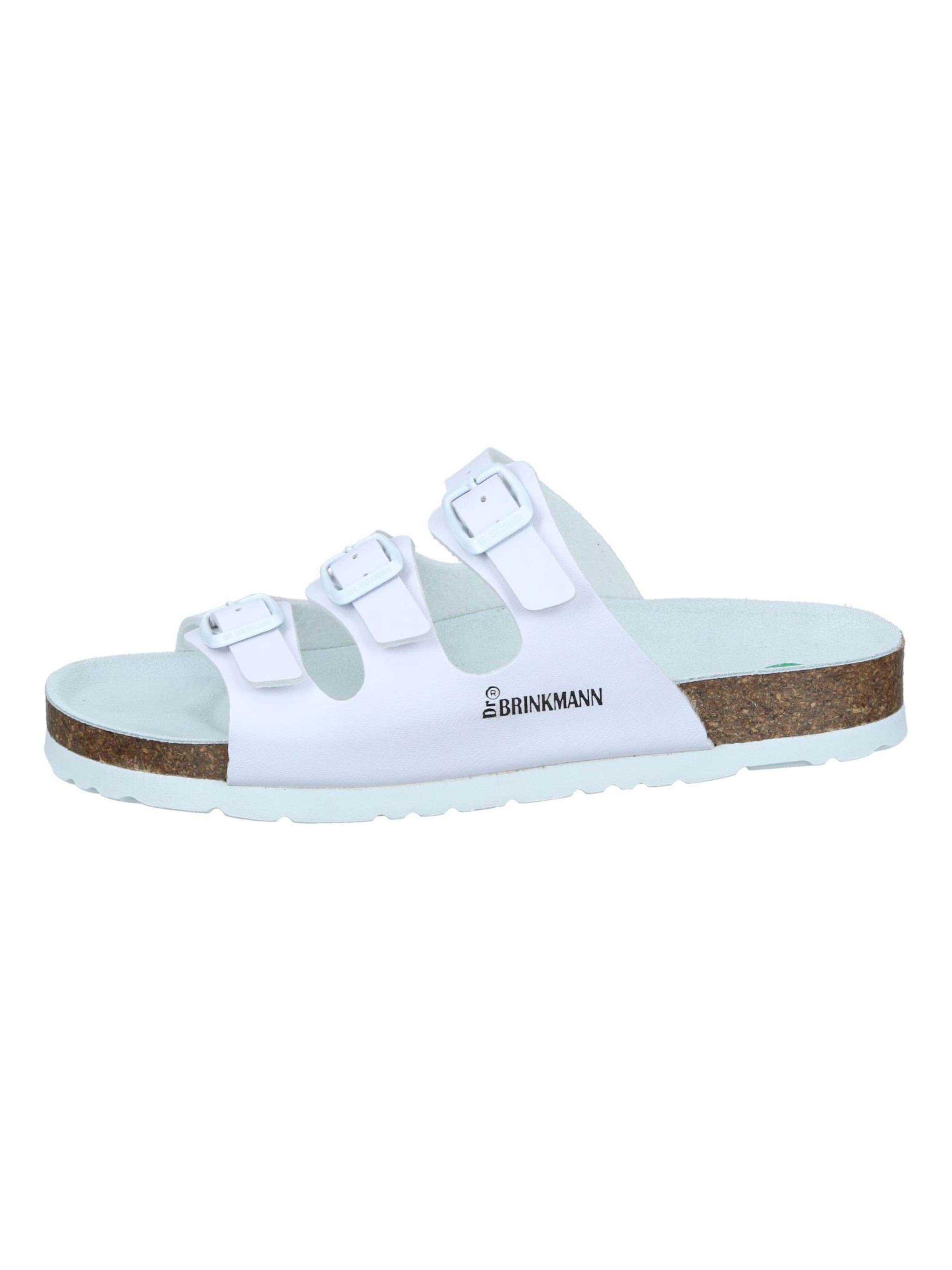DR. BRINKMANN Mules 'Pantoletten NOVELDA' in White