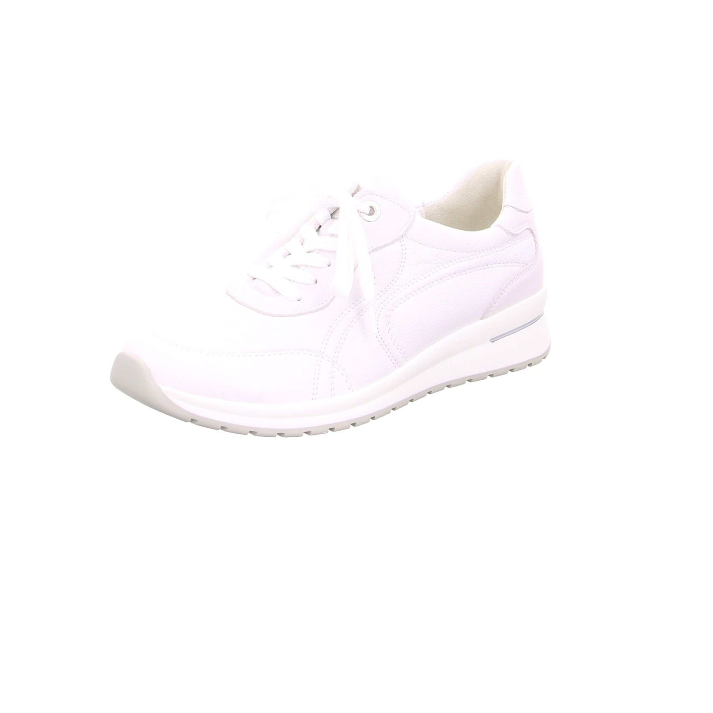 WALDLÄUFER Platform trainers in White