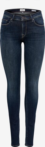 Skinny Jean 'Shape' ONLY en bleu : devant