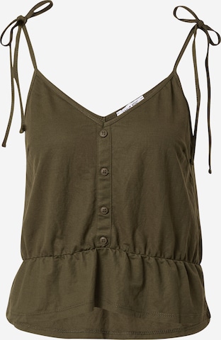 ABOUT YOU Top 'Flora' in Green: front