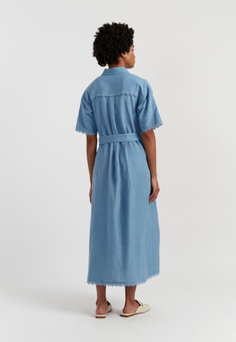 Chinti & Parker - Vestidos camiseiros em azul