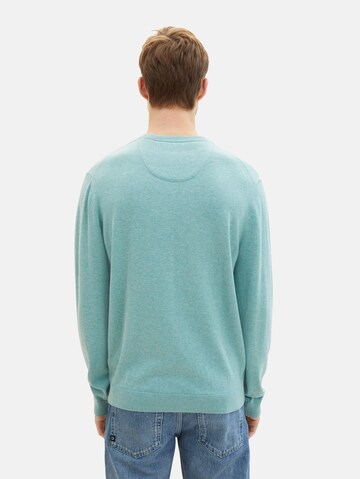 TOM TAILOR Sweater in Green