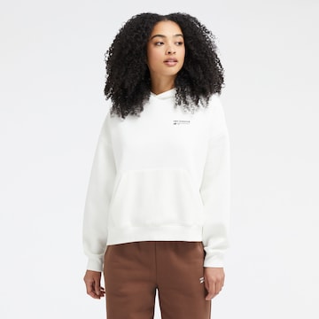 new balance Athletic Sweatshirt in White: front