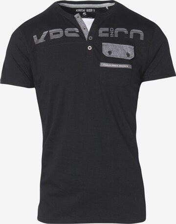 KOROSHI Shirt in Black: front