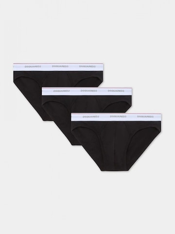 DSQUARED2 Slip - fekete: elől