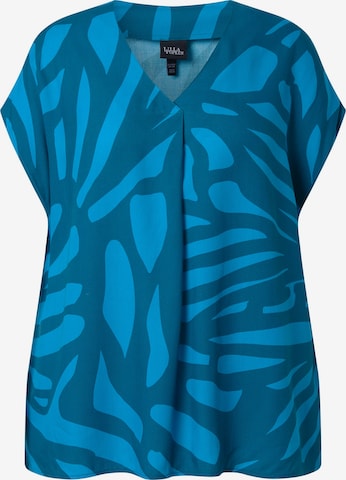 Ulla Popken Tuniek in Blauw: voorkant