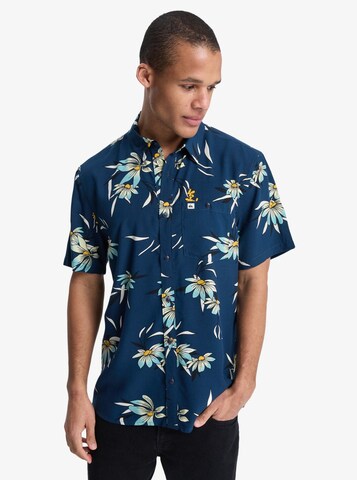 QUIKSILVER Regular Fit Hemd in Blau: Vorderseite