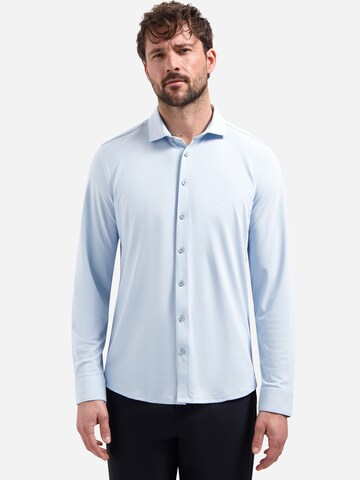 No Excess Regular fit Button Up Shirt 'Sedoc' in Blue: front