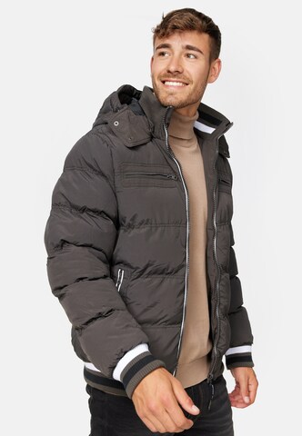 Veste d’hiver 'Marlon' INDICODE JEANS en gris