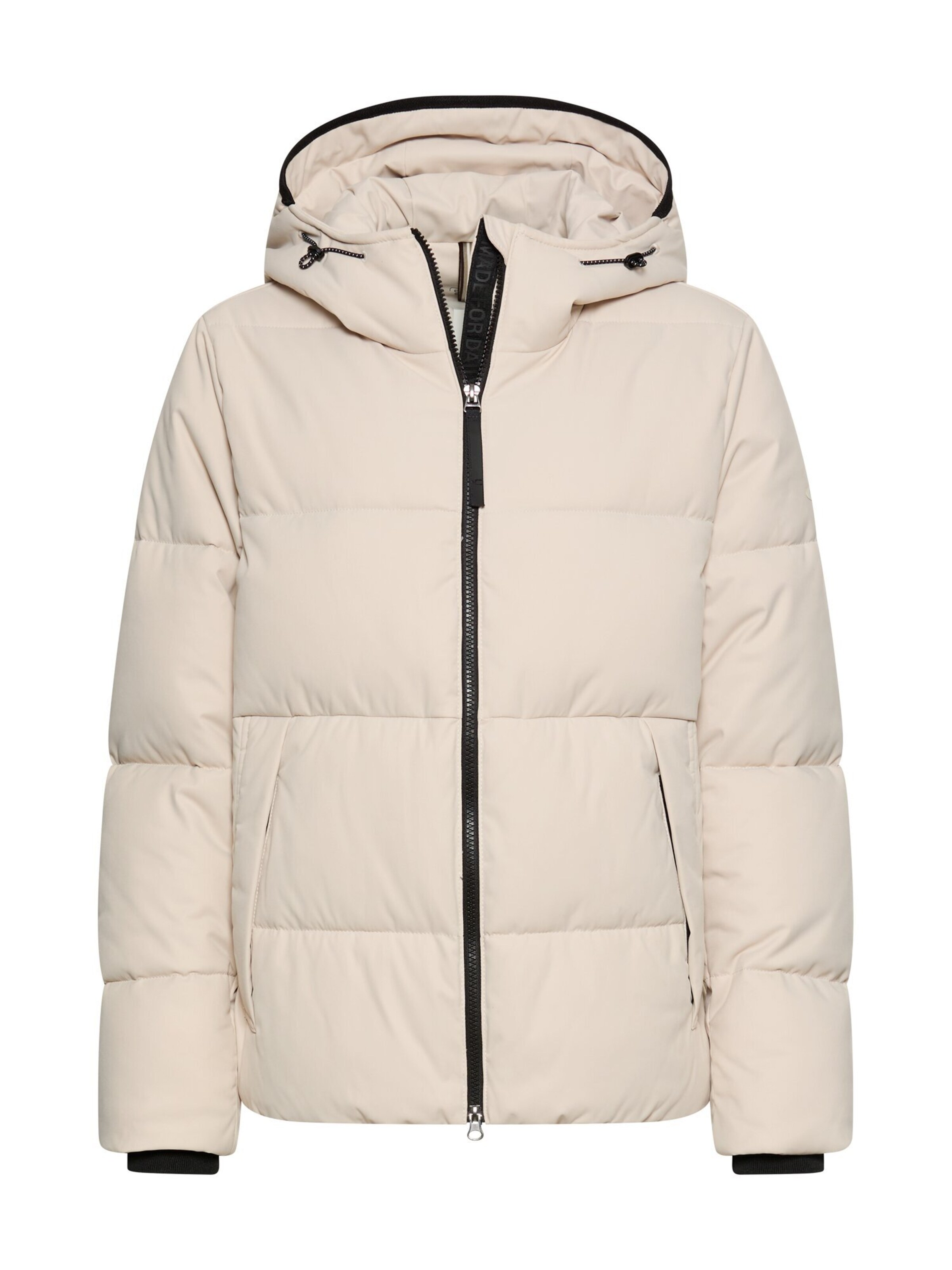 CAMEL ACTIVE Gefütterte Jacke mit reflektierenden Details in Beige: Vorderseite