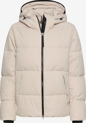 CAMEL ACTIVE Gefütterte Jacke mit reflektierenden Details in Beige: Vorderseite